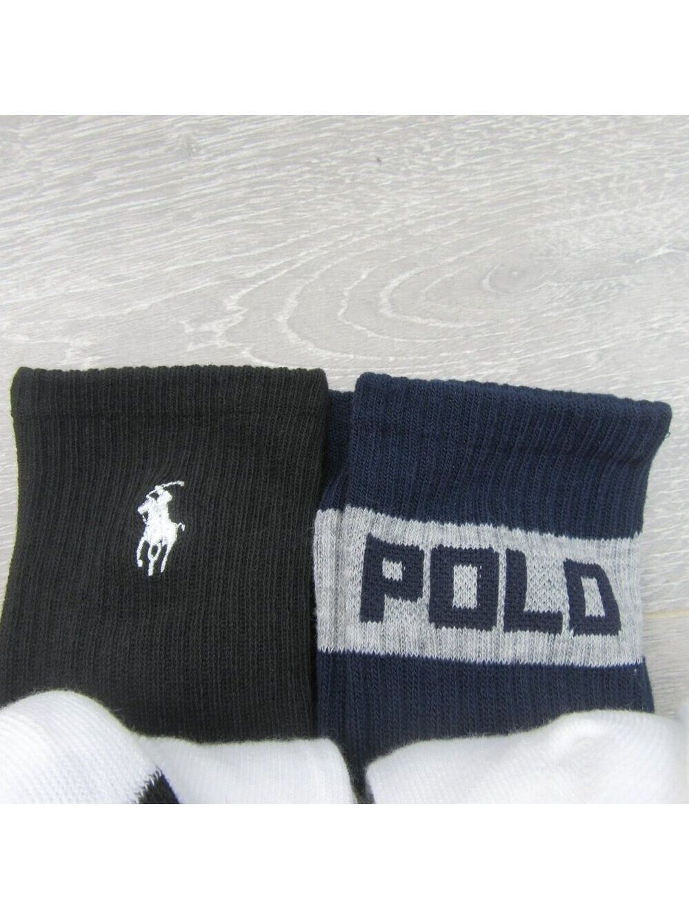 Polo Ralph Lauren Classic Sport Crew Socks 6 Pack Mens Size 6-13 Multi Color NEW - Picture 7 of 12